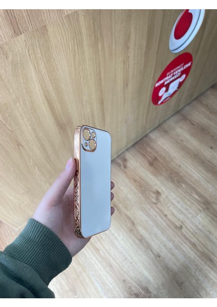 Apple Iphone 14 / 13 Uyumlu Desen Işlemeli Telefon Kılıfı