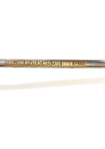 30CM Ters Benmari Isıtıcı Rezistansı 1000W fırsatları