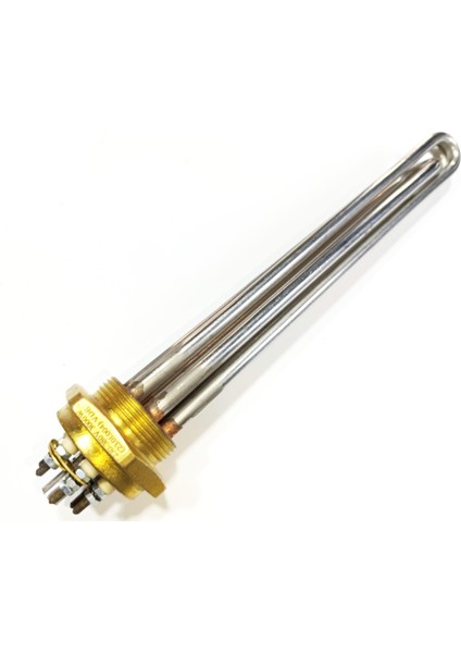 1,5 İnç 304Cr 3Kw 380V 30Cm Trifaze Sanayi Isıtıcı Rezistansı fiyatları