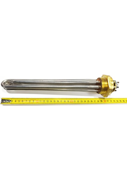 1,5 İnç 304Cr 3Kw 380V 30Cm Trifaze Sanayi Isıtıcı Rezistansı modelleri