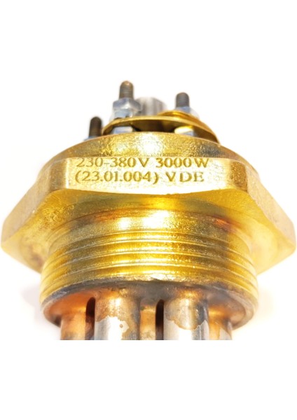 1,5 İnç 304Cr 3Kw 380V 30Cm Trifaze Sanayi Isıtıcı Rezistansı fırsatları