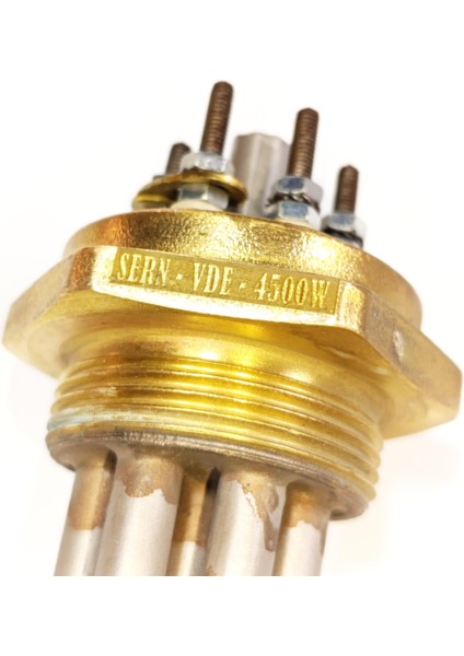 1,5 Inç 304CR 4,5kw 380V 30CM Trifaze Sanayi Isıtıcı Rezistansı fırsatları