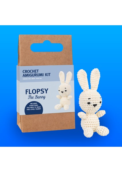 Tığ Işi Mini Amigurumi Yapım Kiti (Flopsy The Bunny)