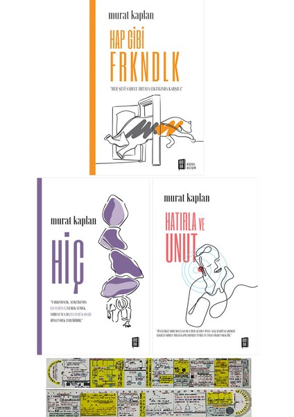 Murat Kaplan 3 Kitap Set + Mat. Öğreten Cetvel
