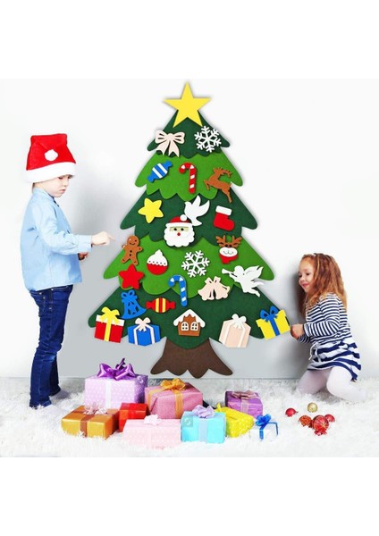 Kardan Adam 26 Adet Tarzı Çocuklar Için Kendin Yap Büyük Keçe Yılbaşı Ağacı Süslemesi Noel Baba Noel Ağacı Yılbaşı Hediyeleri Eğitici Oyuncaklar (Yurt Dışından) modelleri