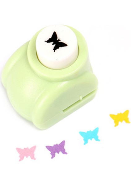 Not Stili 3.5cm Kelebek Kesici Damga Baskı Kağıt Çiçek Kesici Eğlenceli Sanat El Sanatları Oyuncak Delici Dıy Delme Kağıt Kesici Scrapbooking Deliciler (Yurt Dışından)