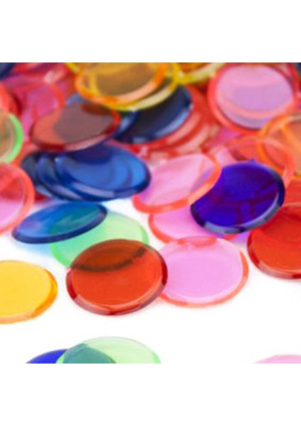 Renkli Stil Bingo Şeffaf Renk Sayma Matematik Oyunu Sayacı Işaretleyici Poker Öğretim Aksesuarı Aile Kulüp Oyuncağı (Yurt Dışından) fırsatları