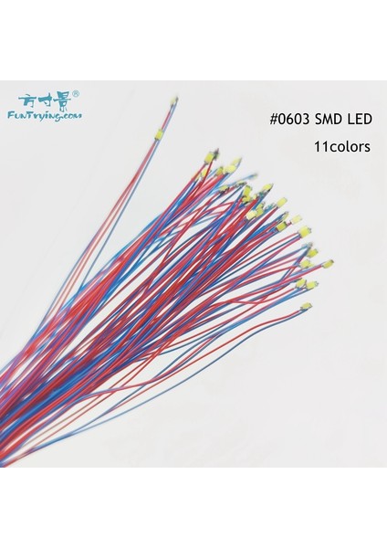 3VORANGE5PCS Tarzı Önceden Kablolu #md LED 30CM Teller Ho N Oo Ölçek Ön Lehimli Mikro Model Tren Demiryolu Uzay Gemisi Gundam Aydınlatma Diorama (Yurt Dışından)