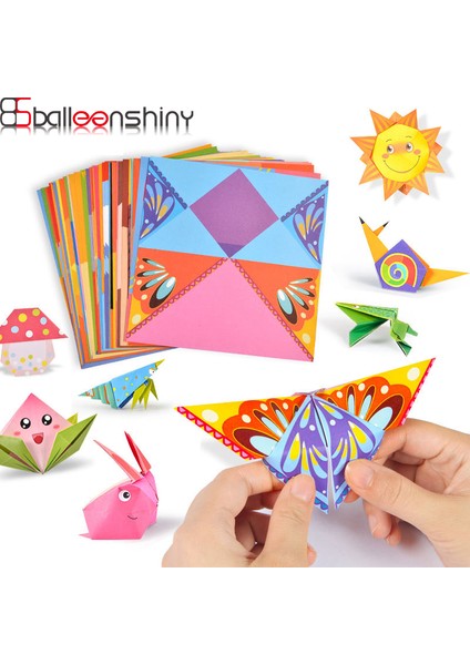T2 Stili Balleenparlak Bebek Oyuncakları 3D 54 Sayfa Origami Karikatür Hayvan Kitap Oyuncak Çocuklar Kendin Yap Kağıt Sanat Bebek Erken Öğrenme Eğitim Oyuncak Hediye (Yurt Dışından) fiyatları