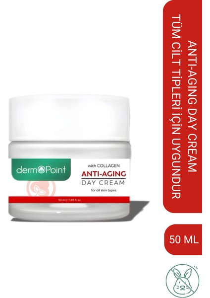 Kolajen + Peptit Yaşlanma Karşıtı Anti-Aging Etkili Günlük Bakım Kremi 50 ml