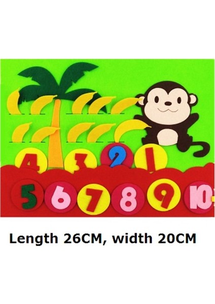 WJ21-13 Stili Tealdren El Işi Eğitim Çocuk Oyuncakları Montessori Eğitim Yardımcıları Elde Matematik Oyuncak Malzemeleri (Yurt Dışından)