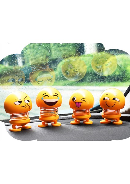 Mutlu Stil Komik Kafa Sallayan Bebek Küçük Süs Eşyaları Sevimli Araç Aksesuarları Iç Dekorasyon Bebek Yaratıcı Araç Oyuncakları Araç Dekorasyon Aksesuarları (Yurt Dışından) fiyatları