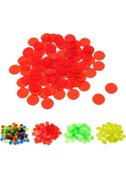 Kırmızı Stil Bingo Şeffaf Renk Sayma Matematik Oyunu Sayacı Işaretleyici Poker Öğretim Aksesuarı Aile Kulüp Oyuncağı (Yurt Dışından) modelleri