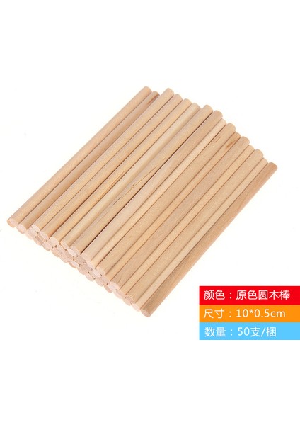 Y (10X0.5CM) Stili Çocuklar Için Ahşap Çubuklu Dondurma Çubuğu Renkli El Sanatları Yaratıcı Eğitici Oyuncaklar (Yurt Dışından)