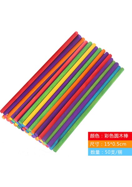 Deve Tarzı Ahşap El Sanatları Dondurma Çubukları Pop Popsicle Çubukları Doğal Ahşap Kek Araçları Dıy Çocuklar El Işi Sanat Oyuncakları (Yurt Dışından)