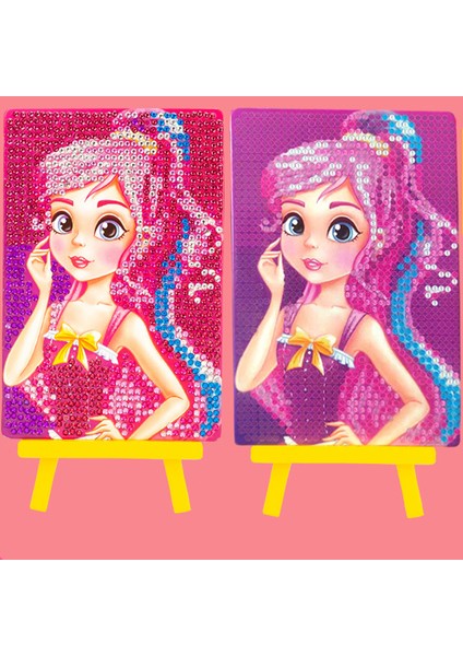 No.4 Tarzı Çocuklar Için Sevimli Karikatür Renkli Prenses Unicorn Kedi Tavşan Dinozor Desenli 3D Taş Sticker Çıkartma Oyuncak (Yurt Dışından) fırsatları