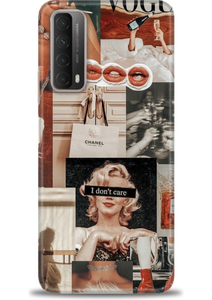 Huawei P Smart 2021 Kılıf Hd Baskılı - I Dont Care