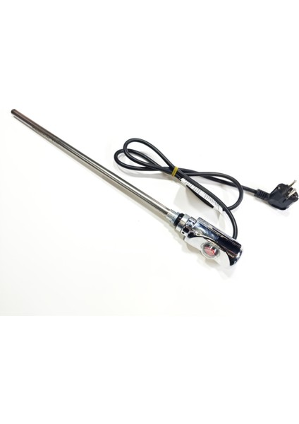 400W Krom Renk On/off HP03 Model Havlupan Isıtıcı Rezistans 230V / L:370MM / 110CM Ttr Fişli