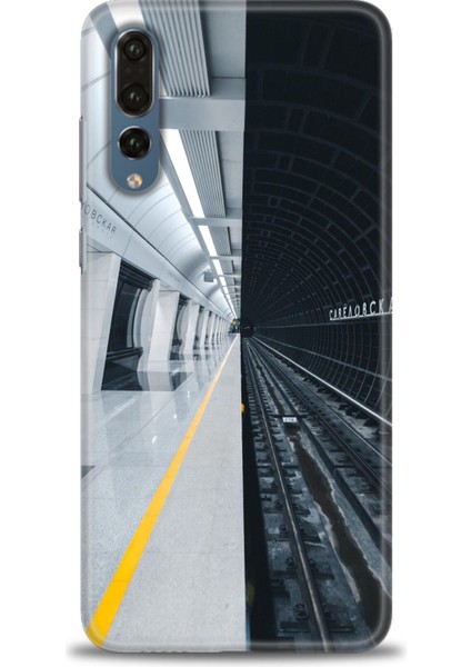 Huawei P20 Pro Kılıf Hd Baskılı - Metro Station