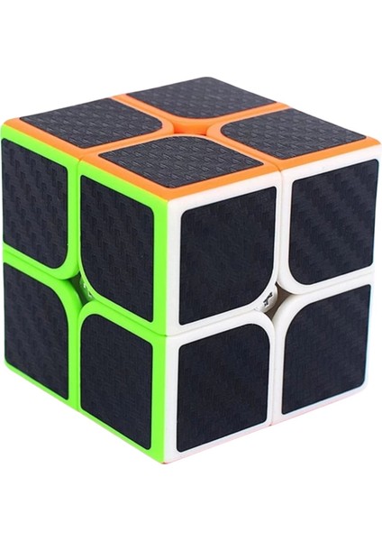 Moyu Meilong 2x2 Fiber Karbon Zeka Akıl Küpü