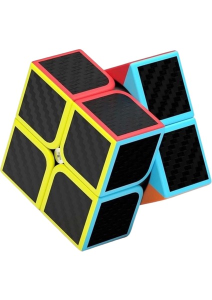 Moyu Meilong 2x2 Fiber Karbon Zeka Akıl Küpü