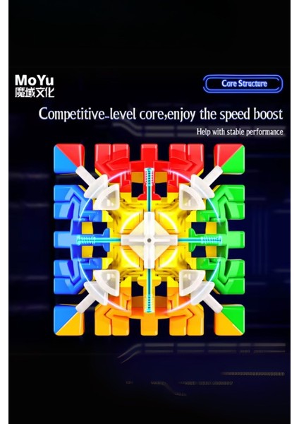 Moyu Mıknatıslı 7x7 Magnetic Cube Zeka Küpü Sabır Küpü Akıl Küpü