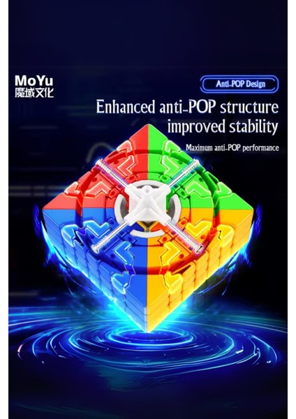 Moyu Mıknatıslı 7x7 Magnetic Cube Zeka Küpü Sabır Küpü Akıl Küpü