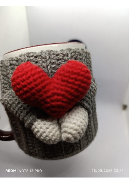 Amigurumi Kalpli Seramik Kupa modelleri