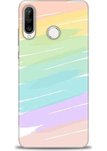 Huawei P30 Lite Kılıf Hd Baskılı - Renk Paleti