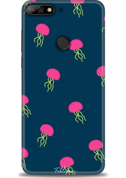 Huawei Y7 2018 Kılıf Hd Baskılı - Ahtapotlar