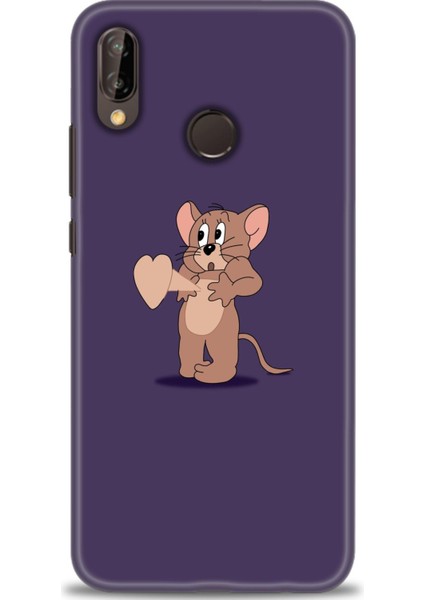 Huawei P20 Lite Kılıf Hd Baskılı - Aşık Jerry