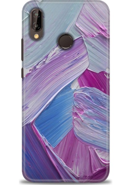 Huawei P20 Lite Kılıf Hd Baskılı - Purple