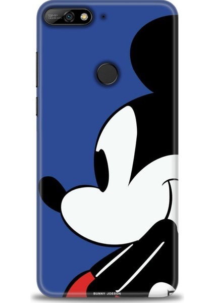 Huawei Y7 2018 Kılıf Hd Baskılı - Micky Mouse