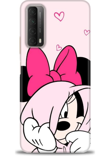 Huawei P Smart 2021 Kılıf Hd Baskılı - Pink
