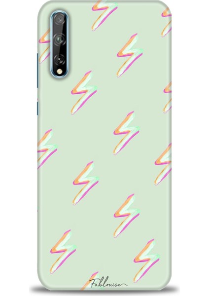 Huawei P Smart S Kılıf Hd Baskılı - Şimşekler