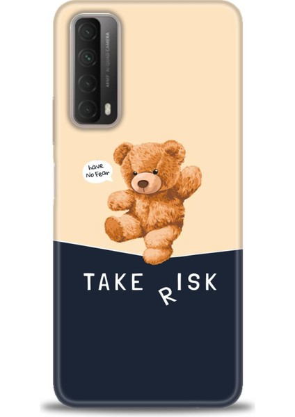 Huawei P Smart 2021 Kılıf Hd Baskılı - Take Risk