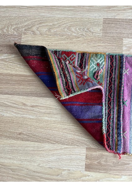 40 x 147 cm Uzun Nadir Desenli El Dokuma Renkli Yolluk Fas Stili fırsatları
