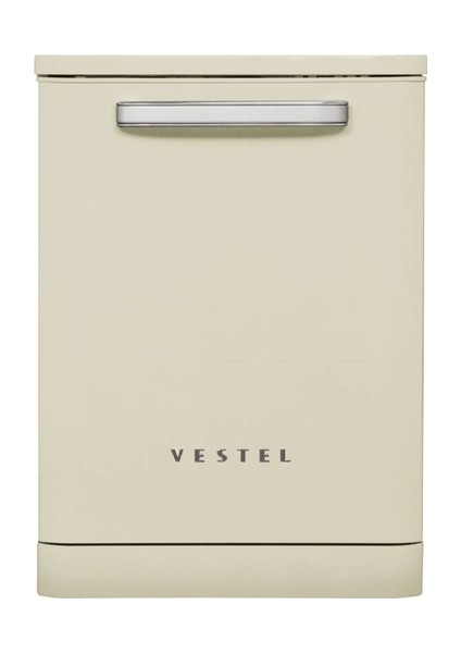 BM 5001 Retro Bej 5 Programlı Bulaşık Makinesi