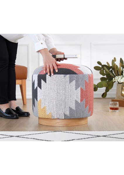 Ferruz Kilim Puf-Midas