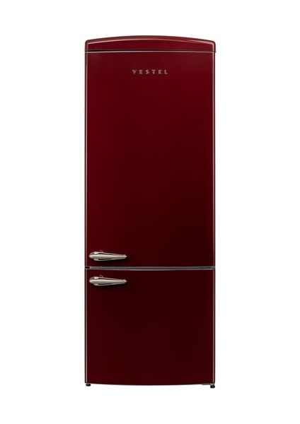Retro NFK52211 Bordo 471 Lt No-Frost Buzdolabı