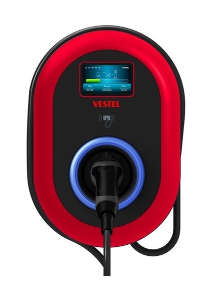 Elektrikli Araç Şarj Istasyonu EVC04 Smart 22KW Kablolu fiyatları