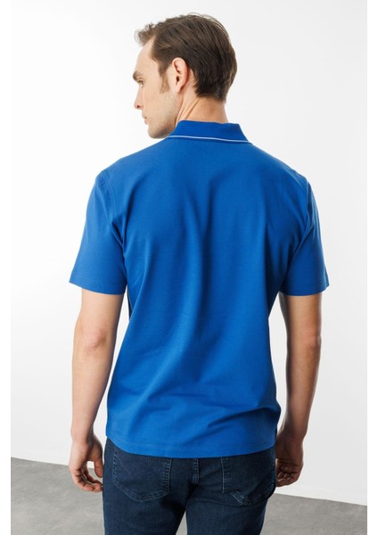 Erkek Polo Yaka Merserize T-Shirt A.saks indirimleri