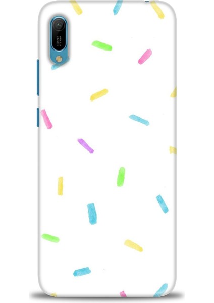Huawei Y6 2019 Kılıf Hd Baskılı - Konfeti