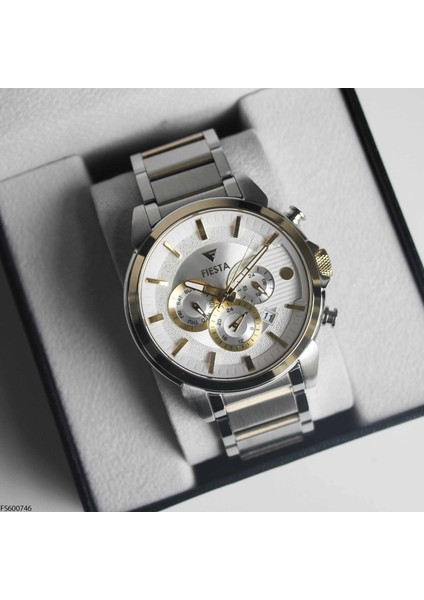 FS600746 Çelik Kordonlu Erkek Kol Saati