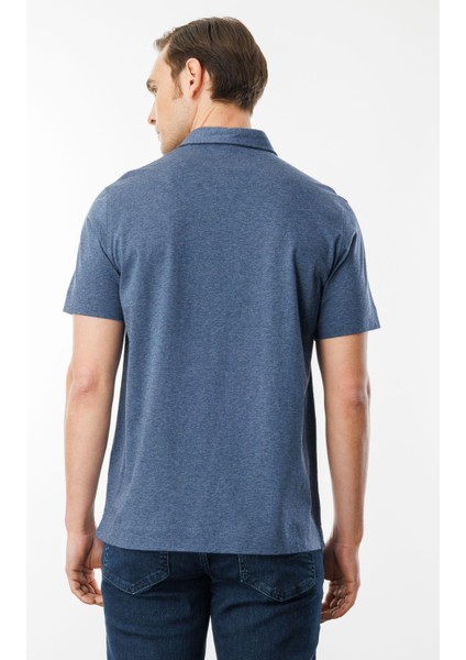 Erkek Polo Yaka Merserize T-Shirt Parlement