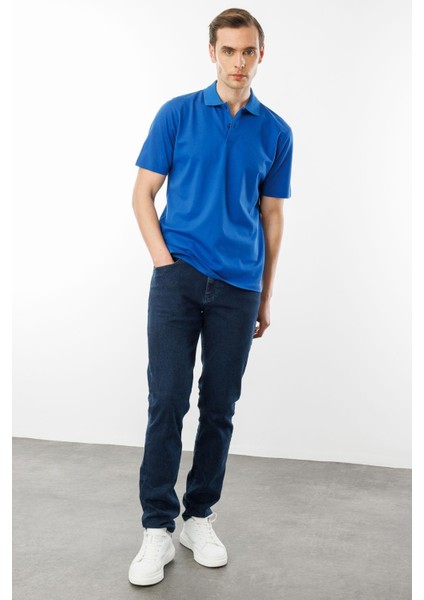 Erkek Polo Yaka Pike Merserize T-Shirt A.parlement indirimleri