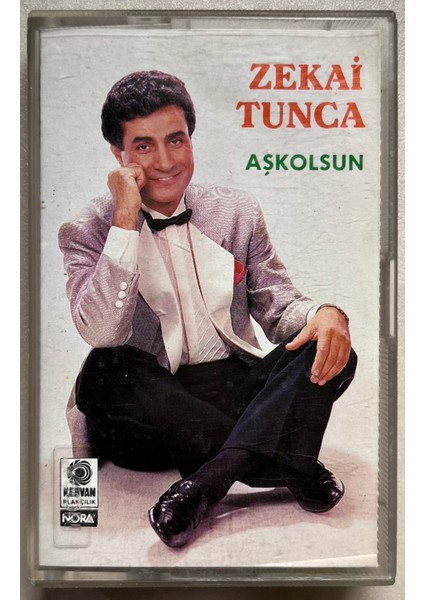 Zekai Tunca Aşkolsun Kaset (Orjinal Dönem Kağıt Baskı)