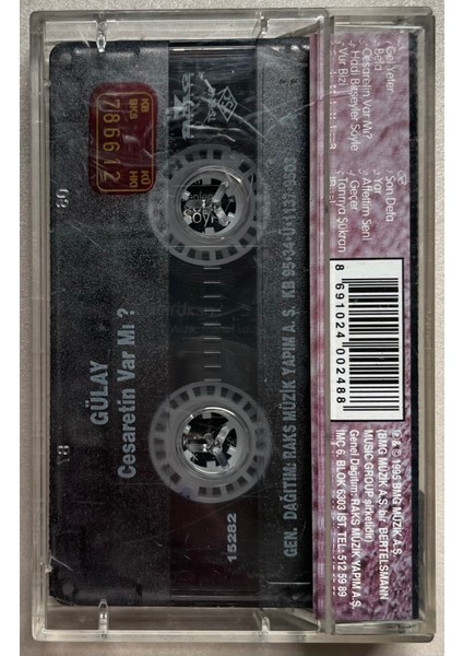Gülay Cesaretin Var Mı Kaset (Orjinal Dönem Baskı)
