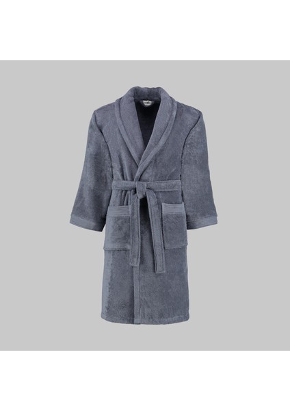 Soho Antrasit %100 Pamuk X-Large Beden Bornoz