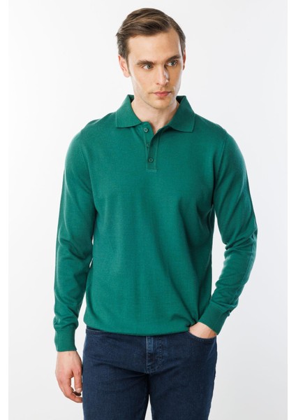 Erkek Basic Polo Yaka Ince Triko Kazak Ö.başı fiyatları